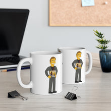 Load image into Gallery viewer, Aaron Ozee &quot;Simpsons&quot; Character Porcelain Mug (11oz)

