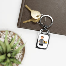 Load image into Gallery viewer, Aaron Ozee &quot;Lego&quot; Character Keyring
