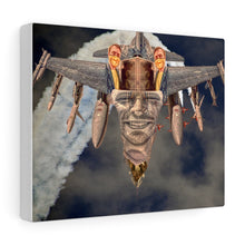 Load image into Gallery viewer, Arjun Kapadia&#39;s &quot;Air Force Ozee&quot; Canvas Gallery Wrap
