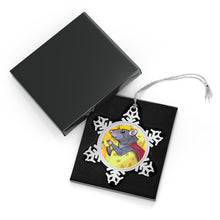 Load image into Gallery viewer, Regulus Movie Pewter Snowflake Ornament
